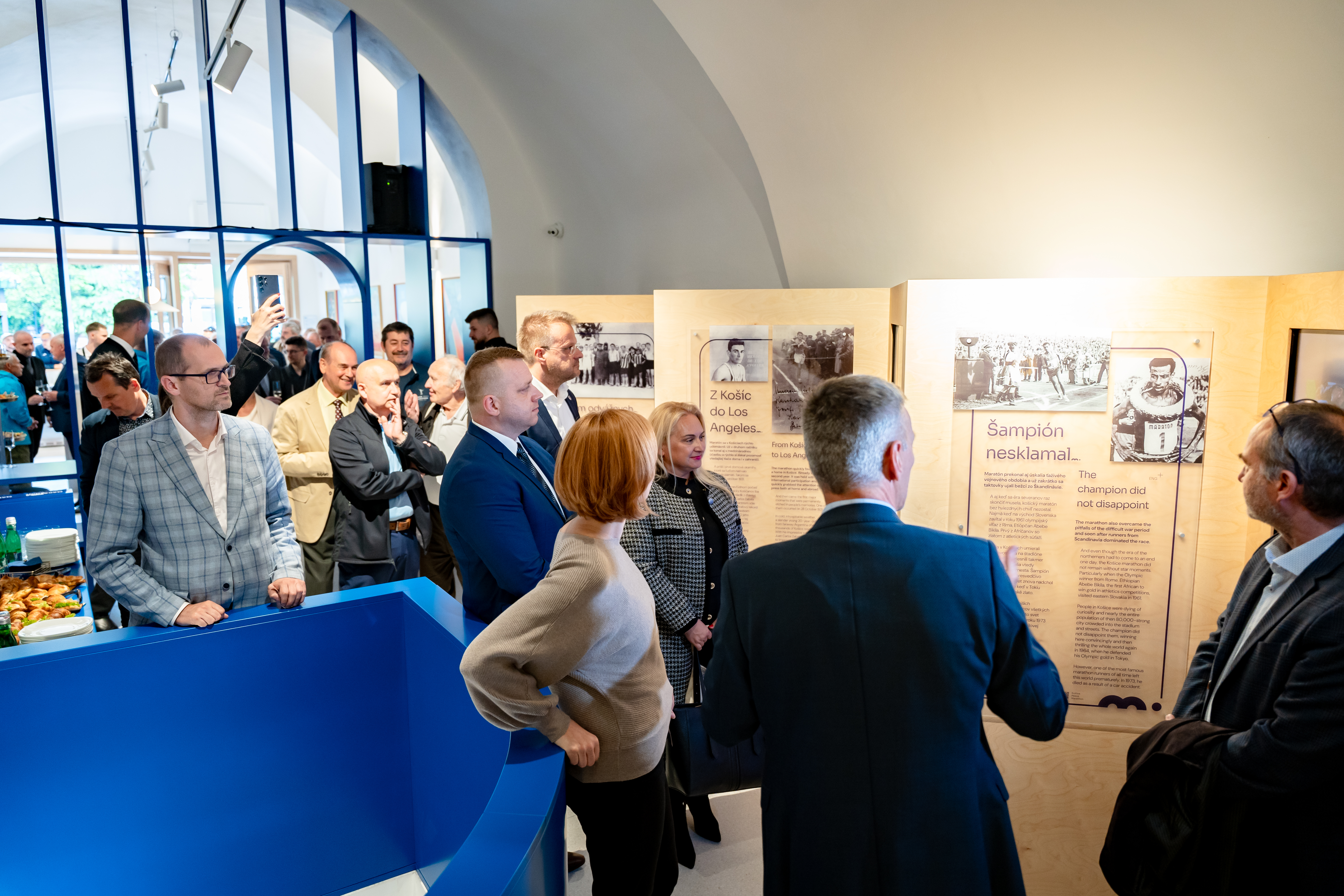Slavnostne otvorenie stalej expozicie Medzinarodneho maratonu mieru-21